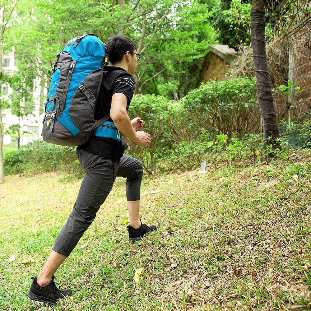 NACATIN 60L Hiking Backpack with Bag Cover