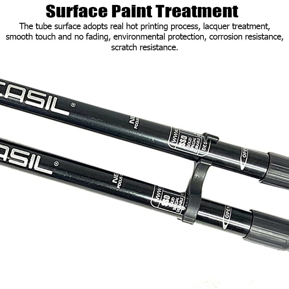 iClover Adjustable Hiking Sticks - Durable & Lightweight