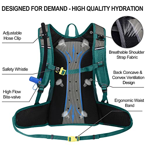N NEVO RHINO Hydration Backpack with 3L Water Bladder
