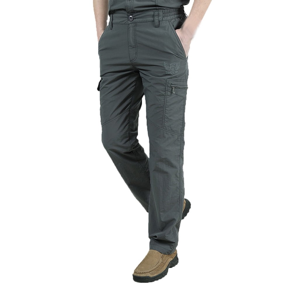 Wirziis Men's Lightweight Waterproof Hiking Pants