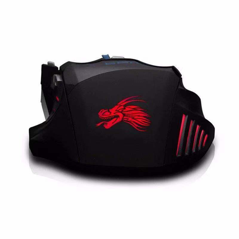 LED Wired Gaming Mouse with 7 Buttons, 3200 DPI