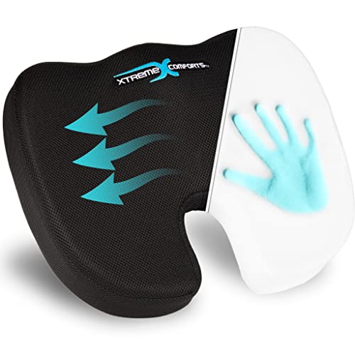 Ergonomic Foam Seat Cushion for Back Pain Relief