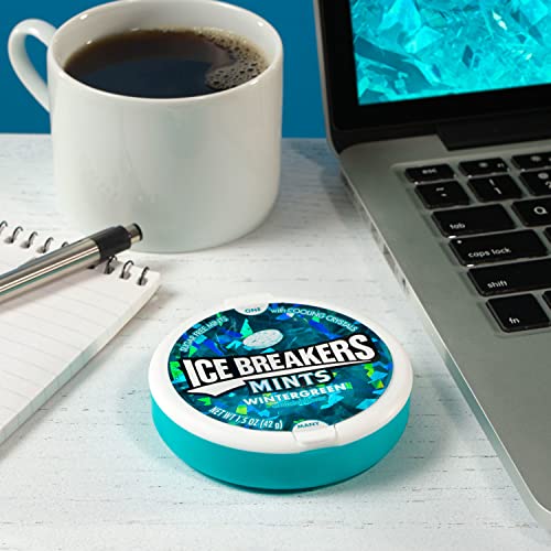 ICE BREAKERS Wintergreen Sugar Free Mints, 1.5oz (8pk)