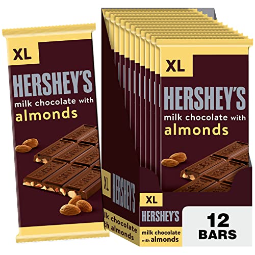 HERSHEY'S Almond Milk Chocolate XL Candy Bars