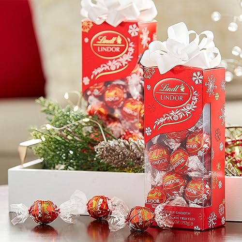 Lindt Milk Chocolate Truffles Gift Box, 6.8 oz