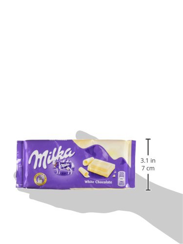 Milka Weisse Schokolade 3-Pack (White Chocolate)