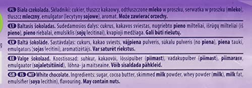 Milka Weisse Schokolade 3-Pack (White Chocolate)