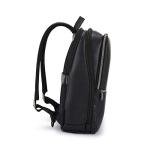 Samsonite Classic Leather Slim Backpack - Black