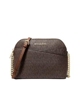 Michael Kors Jet Set Medium Brown Crossbody Bag