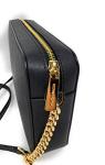 Michael Kors Jet Set Black Saffiano Crossbody