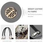 Nicole & Doris Black Patent Leather Hobo Tote