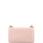 Chanel Boy Flap Bag in Quilted Caviar