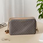 Michael Kors Brown Jet Set Crossbody Bag