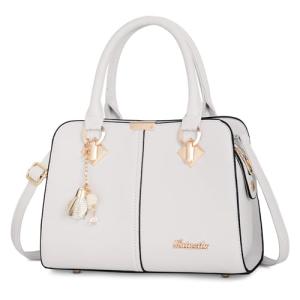 FORRICA Elegant Women's Shoulder Handbag - White