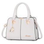 FORRICA Elegant Women's Shoulder Handbag - White