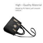 Nicole&Doris Elegant Women's Handbags - Black Crossbody Style
