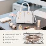 FORRICA Elegant Women's Shoulder Handbag - White