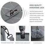 Nicole & Doris Elegant Grey Handbag with Pom Poms