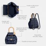 Coach Riya Medium Blue Women's Backpack