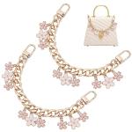 Short Chain Replacement Straps with Flower Pendant