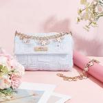 Short Chain Replacement Straps with Flower Pendant