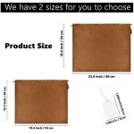 Silk Dust Bags for Handbags and Shoes - 2 Pack