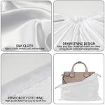 Silk Drawstring Storage Bags for Handbags and Shoes