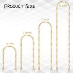 RAPUDA - Metal Replacement Chains for Bags, Set of 4