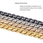 Antique Gold Metal Shoulder Bag Chain Strap