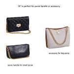 Antique Gold Metal Shoulder Bag Chain Strap