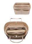 LEXSION Beige Bag Organizer for Speedy & Neverfull