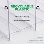 GoMaihe Set of 2 Adjustable Bag Organizers