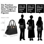 Miss Lulu Women's Grey Top Handle Shoulder Bag