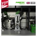 Fabertec E2 Edgebander with Pre-Milling and Corner Rounding