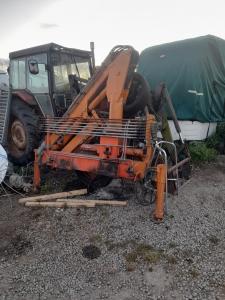 Atlas Hiab Crane 910c with Grab Piping