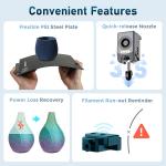 FLASHFORGE Adventurer 5M High-Speed 3D Printer