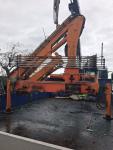Atlas Hiab Crane 910c with Grab Piping
