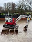 Takeuchi TB210R Mini Excavator with Low Hours