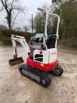 Takeuchi TB210R Mini Excavator with Low Hours