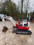 Takeuchi TB210R Mini Excavator with Low Hours