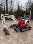 Takeuchi TB210R Mini Excavator with Low Hours