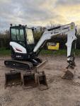 Bobcat E27z Mini Excavator with 495 Hours
