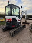 Bobcat E27z Mini Excavator with 495 Hours