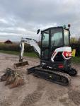 Bobcat E27z Mini Excavator with 495 Hours