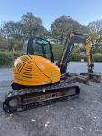 JCB 8085 ZTS Zero Tail Swing Excavator