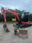 Kubota KX060-5 Mini Excavator with Low Hours