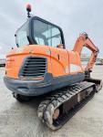 Doosan DX55 5.5T Excavator with 4 Buckets