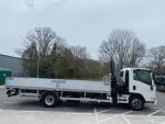 Isuzu N75 EasyShift Hiab Crane Dropside