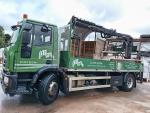 Iveco 18-Ton Double Dropside Atlas Hiab Crane
