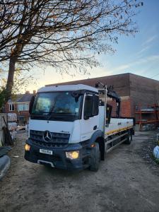 Mercedes Arocs 18 Ton Hiab Crane Truck